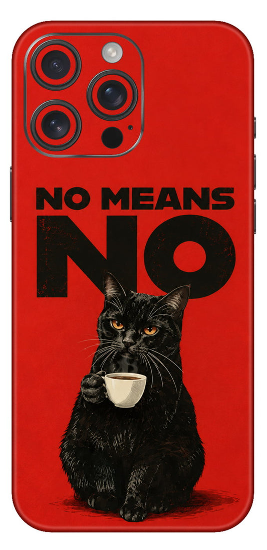No Mean No Mobile Skin