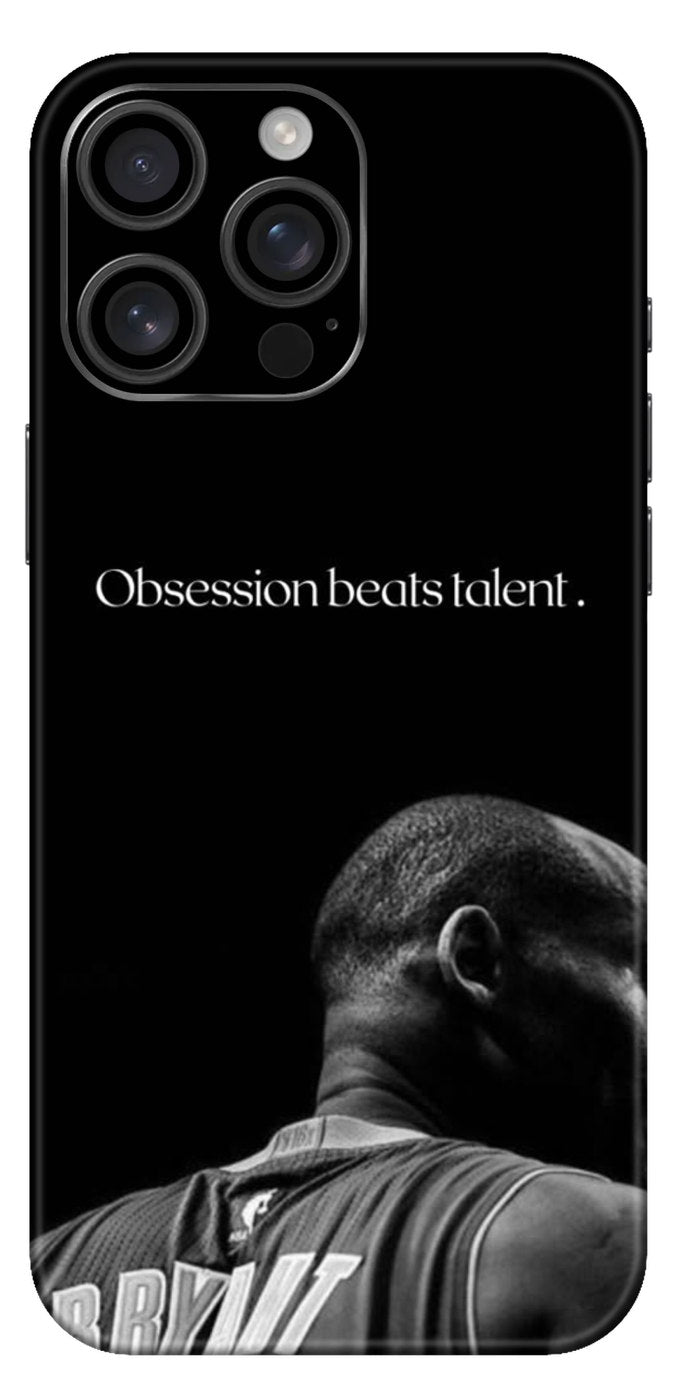 Obsession Beats Talent By Kobe Bryant Mobile Skin