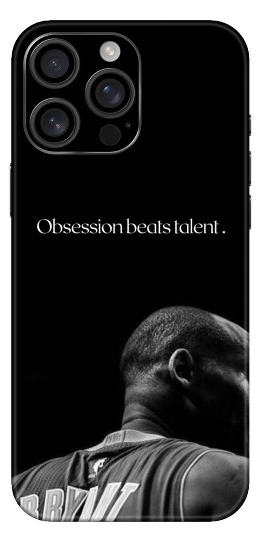 Obsession Beats Talent By Kobe Bryant Mobile Skin