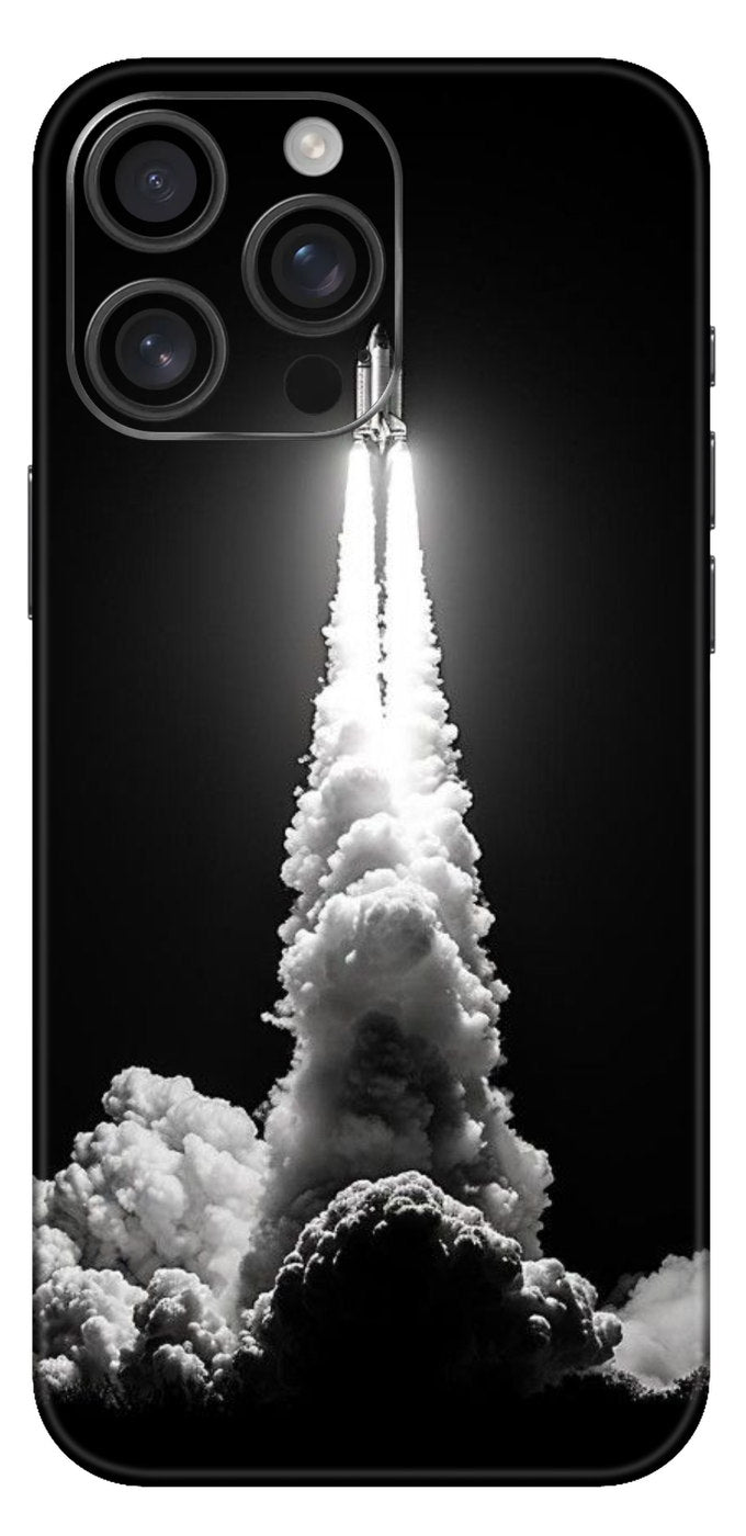 Off Goes Spaceship Mobile Skin