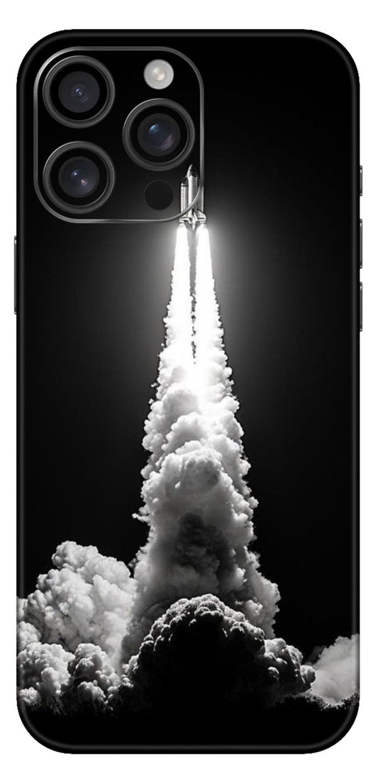 Off Goes Spaceship Mobile Skin