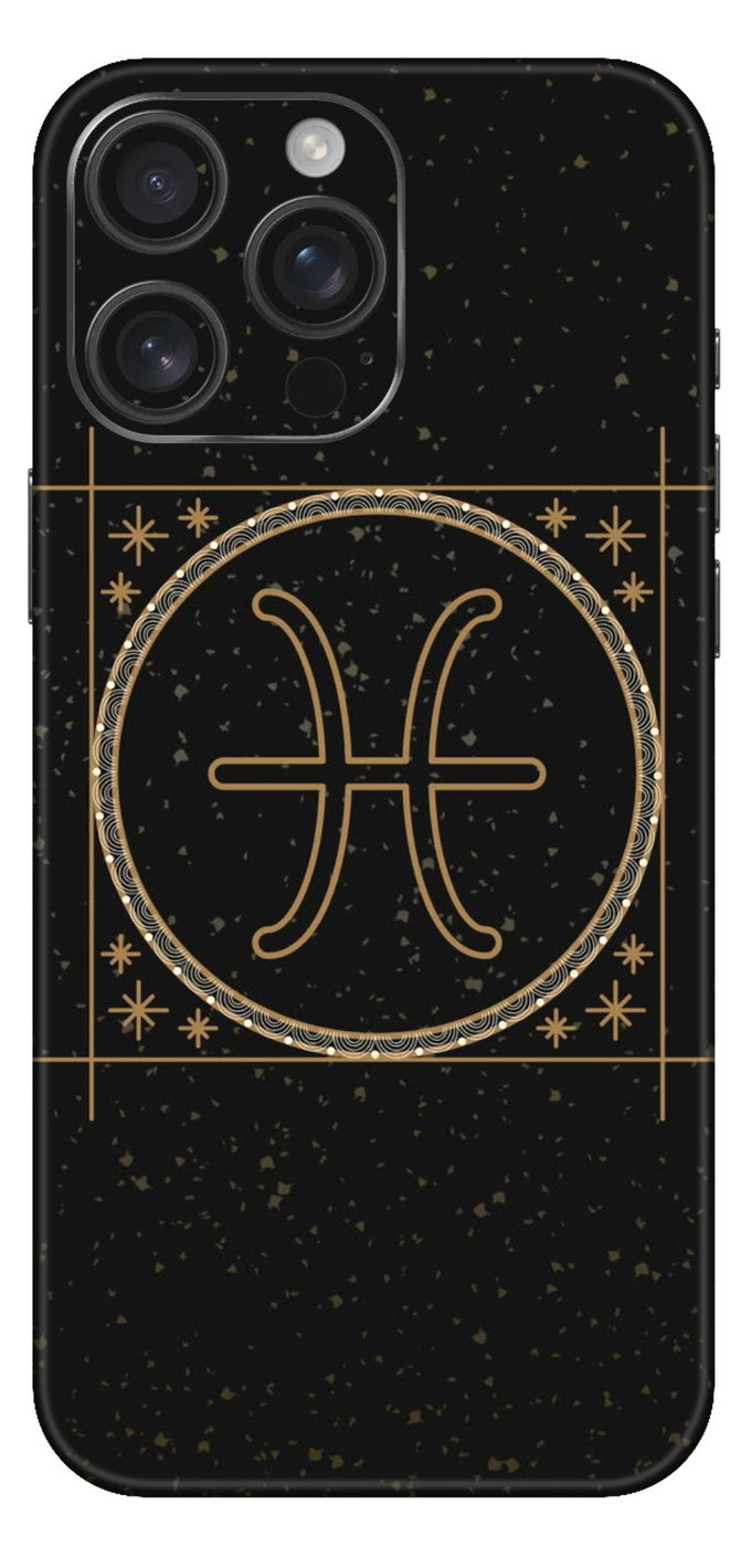 Pisces Symbol Mobile Skin