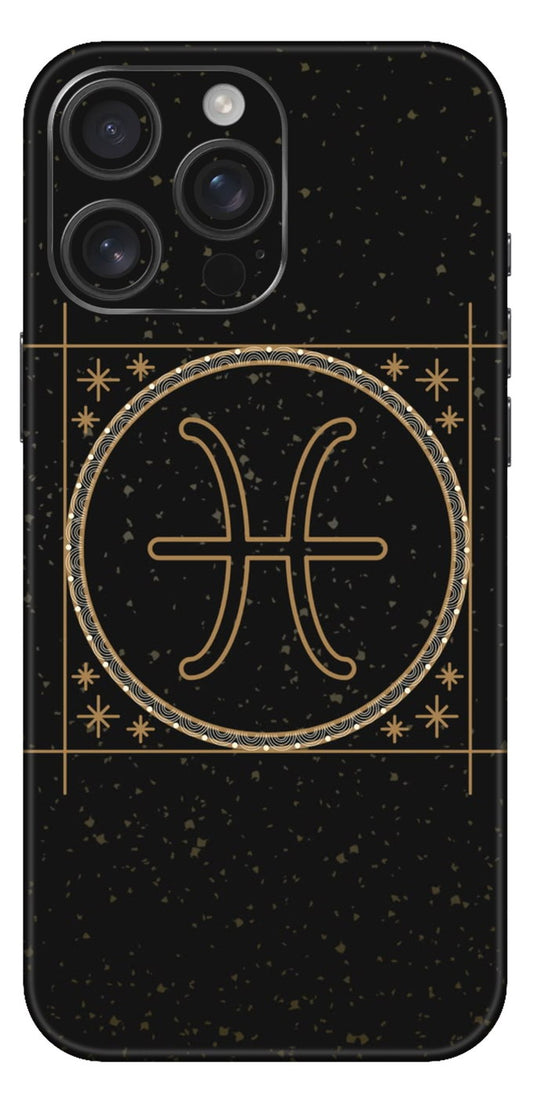 Pisces Symbol Mobile Skin