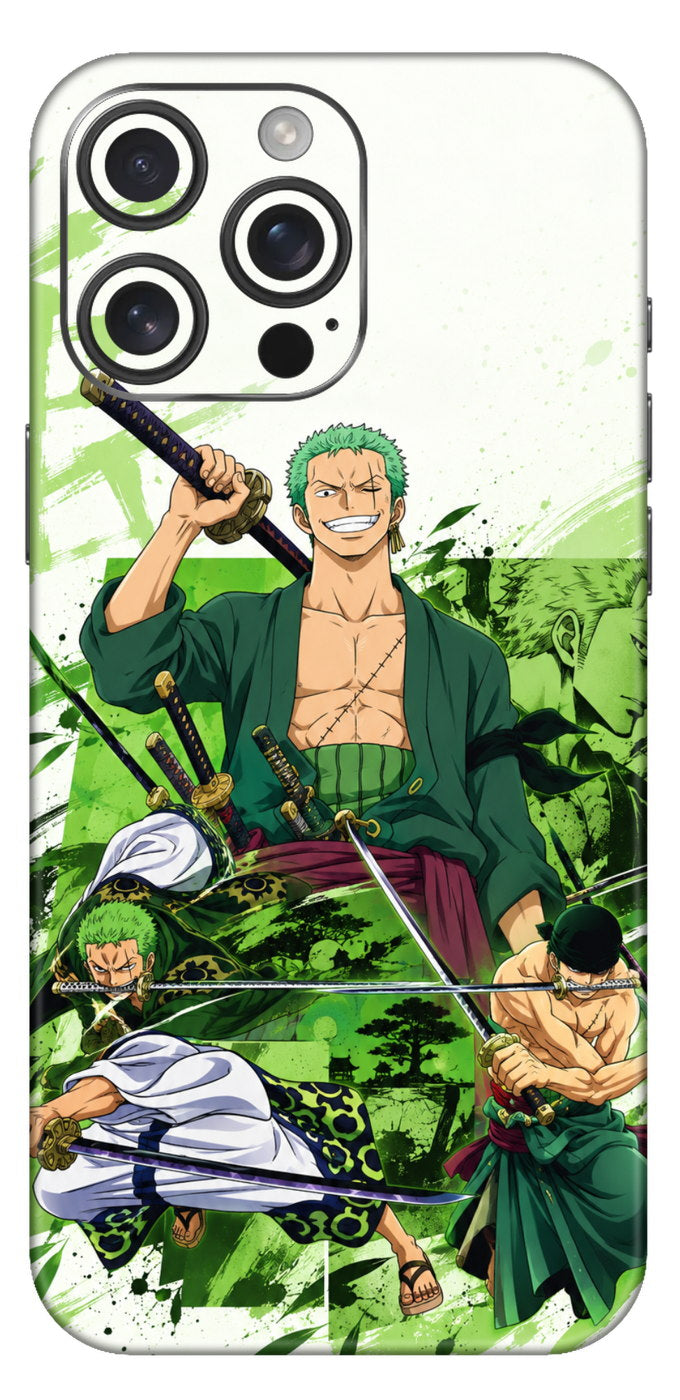 Rorona Zoro In Green Mobile Skin