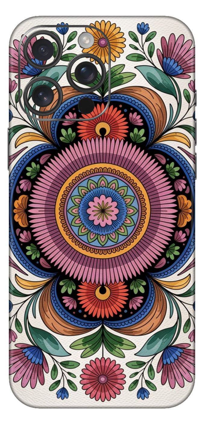 Sacred Nature Mandala Mobile Skin