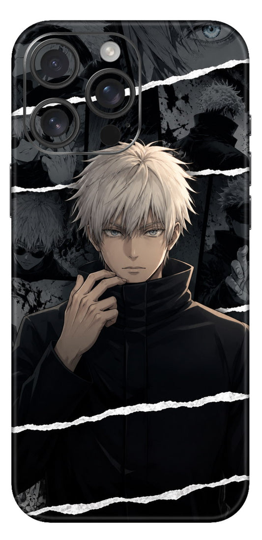 Satoru Gojo With Blue Eyes Mobile Skin