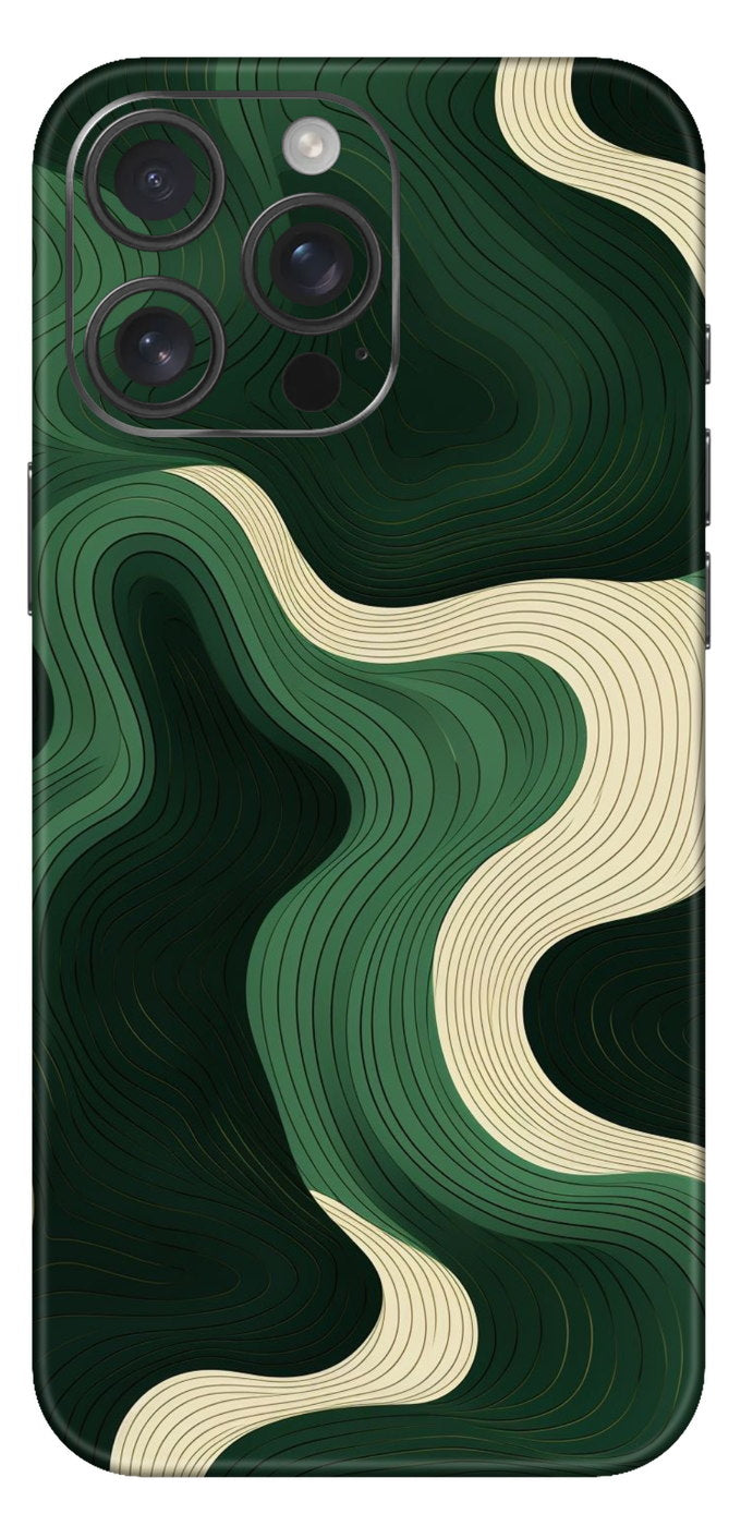 Shades Of Green Mobile Skin