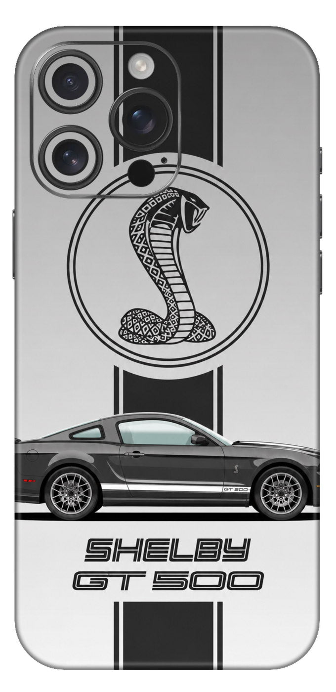 Shelby Gt Five Hundred Cobra Racing Poster Mobile Skin