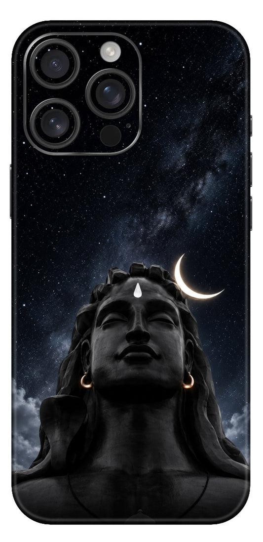 Shiv Under Celestial Lights Mobile Skin