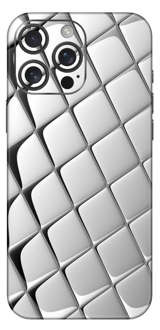 Silver Design Mobile Skin