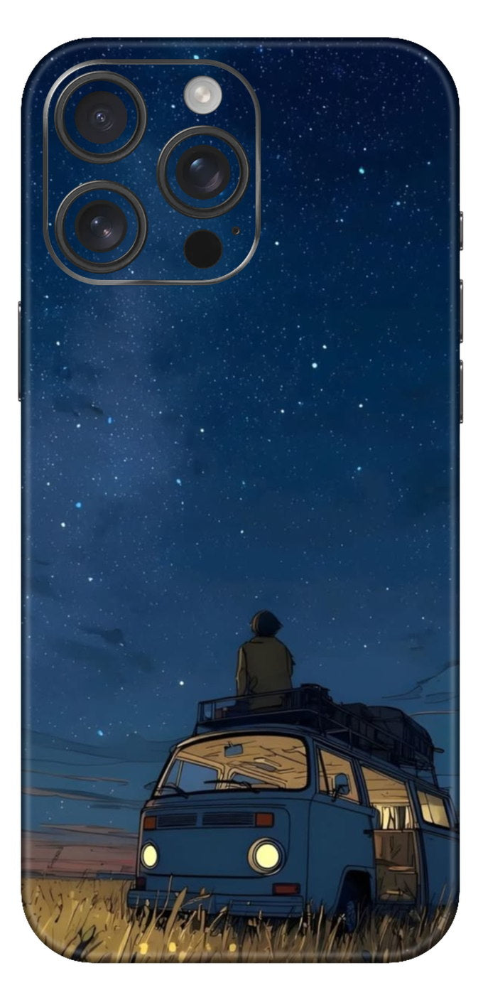 Star Gazing From Van Mobile Skin