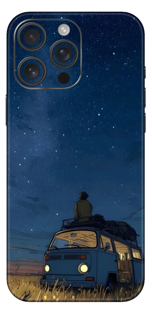 Star Gazing From Van Mobile Skin