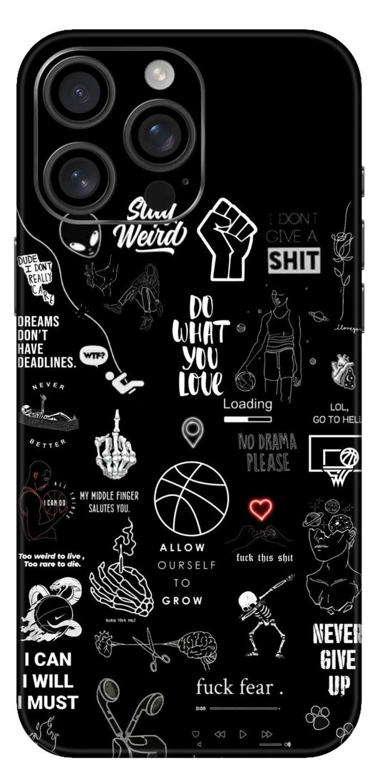 Stay Positive Mobile Skin