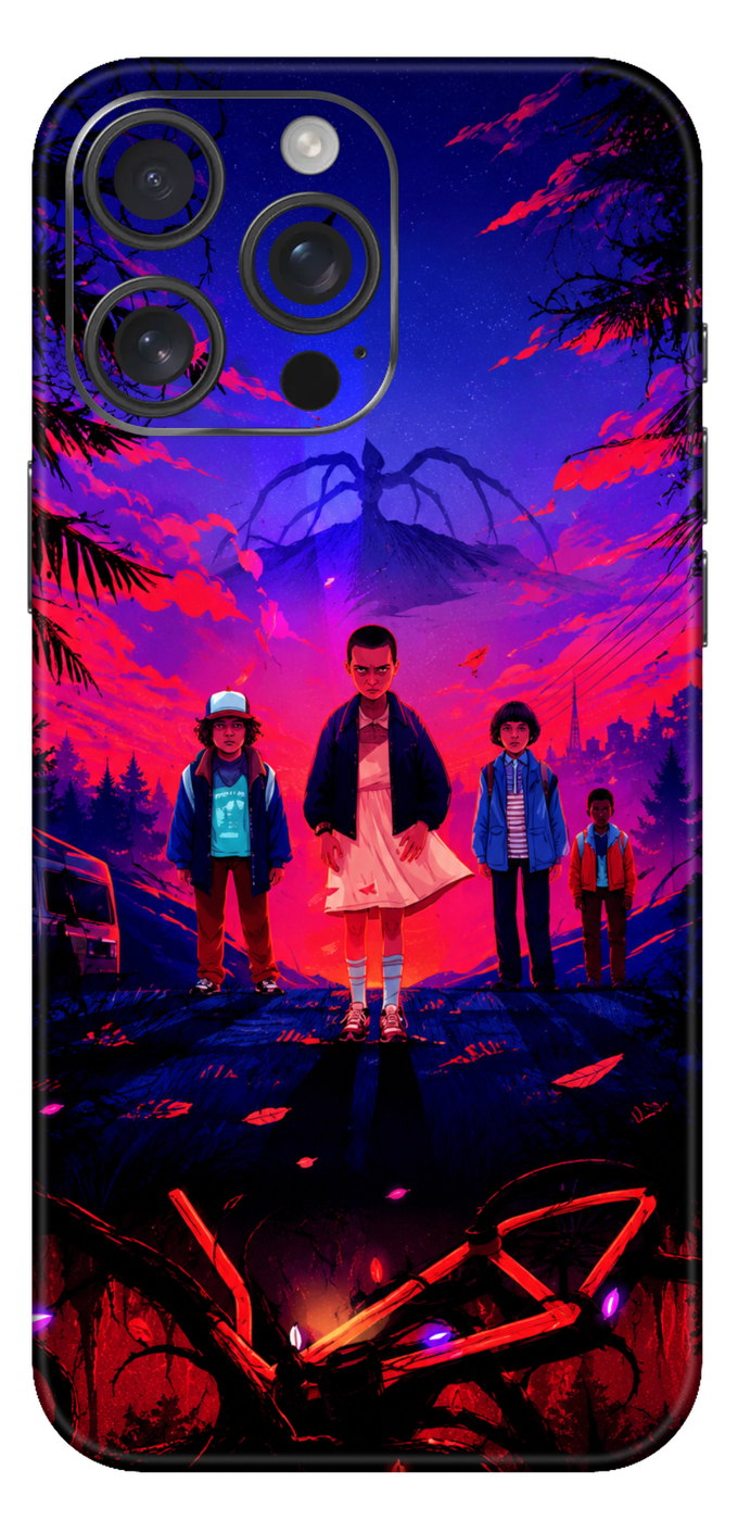 Stranger Things Mobile Skin