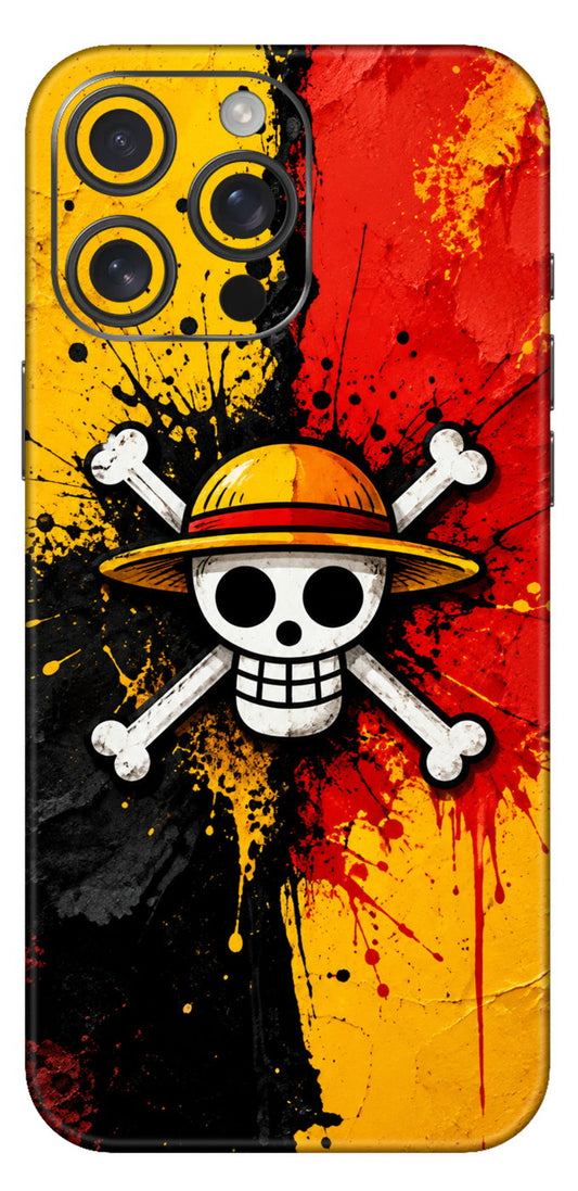 Straw Hat Jolly Roger Mobile Skin