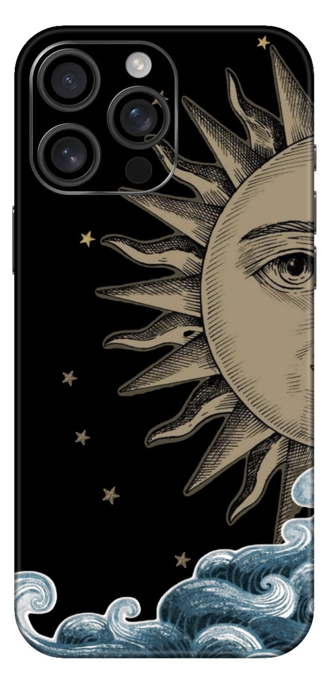 Sun And Waves Mobile Skin