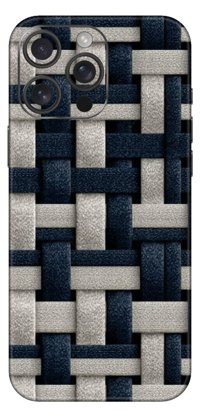 Textile Basket Weave Mobile Skin