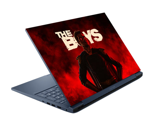 The Boys Crimson Smoke Poster Laptop Skin