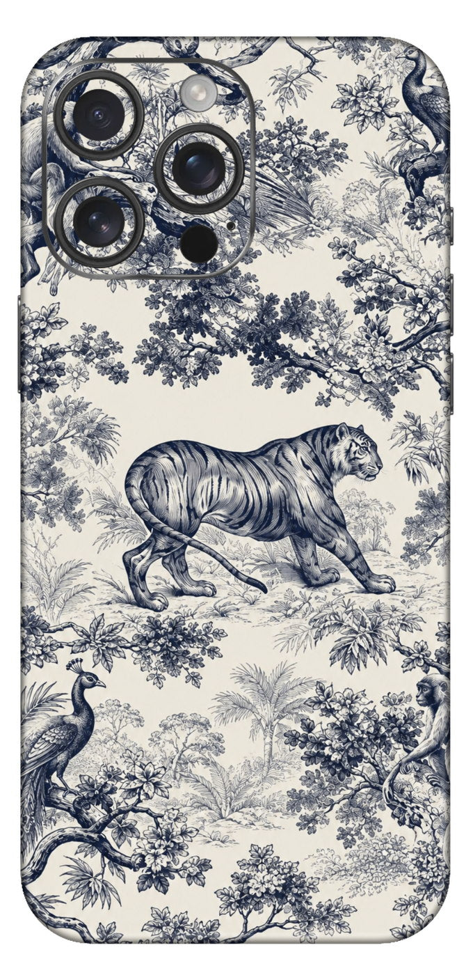 The Jungle Sketch Mobile Skin