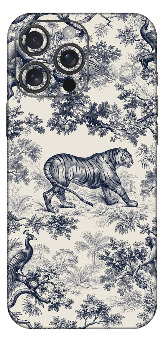 The Jungle Sketch Mobile Skin