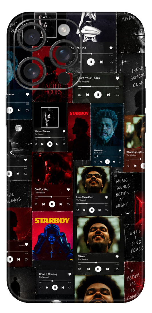 The Weeknd Mobile Skin