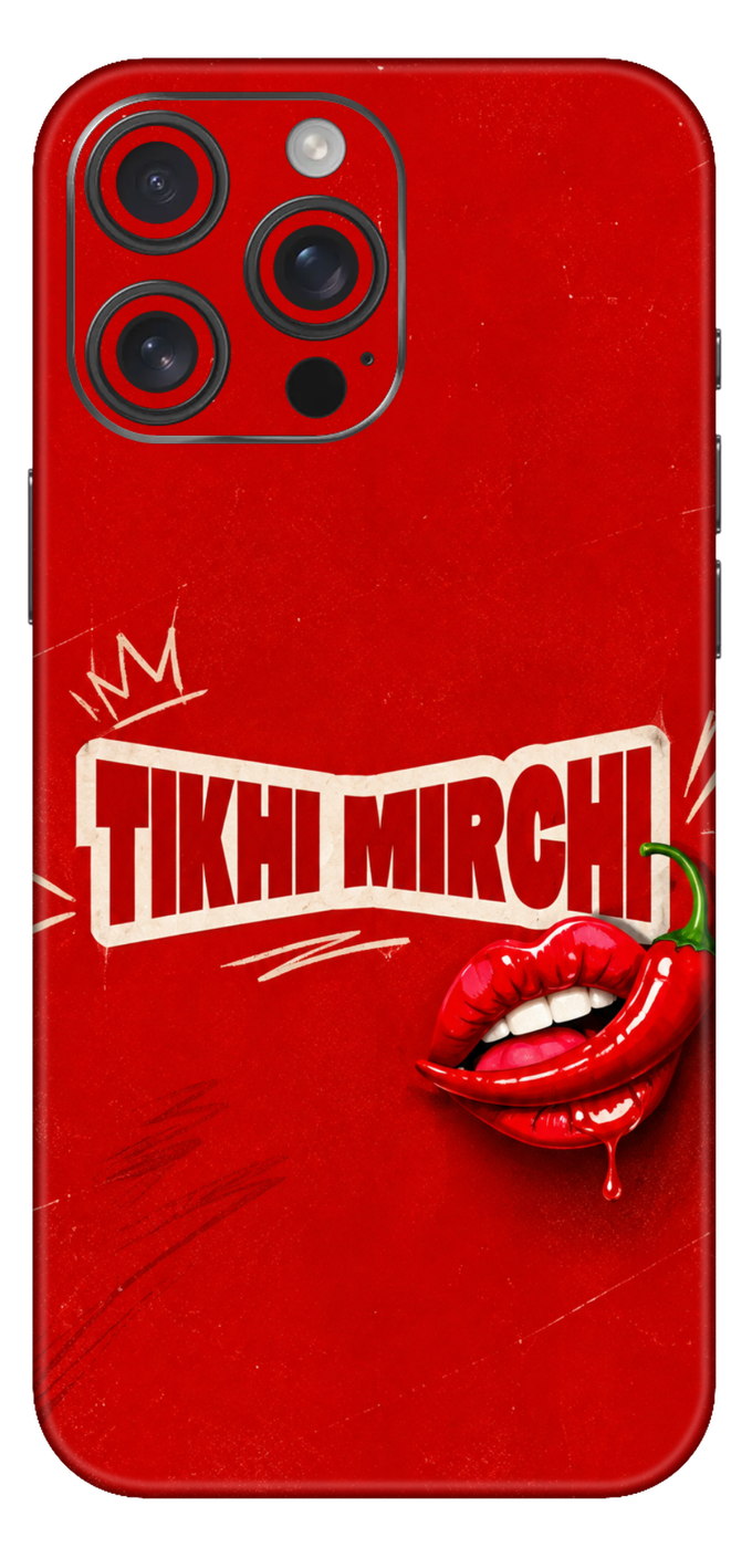 Tikhi Mirchi Mobile Skin