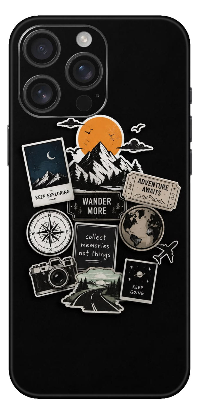 Travel Essentials Mobile Skin