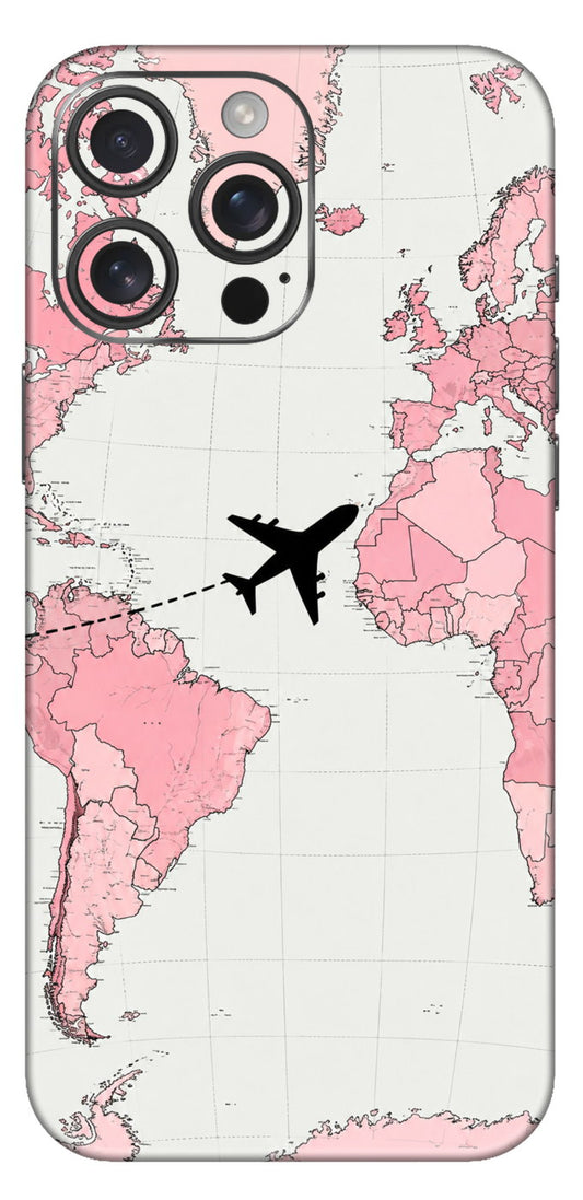 Travel In Pink Mobile Skin