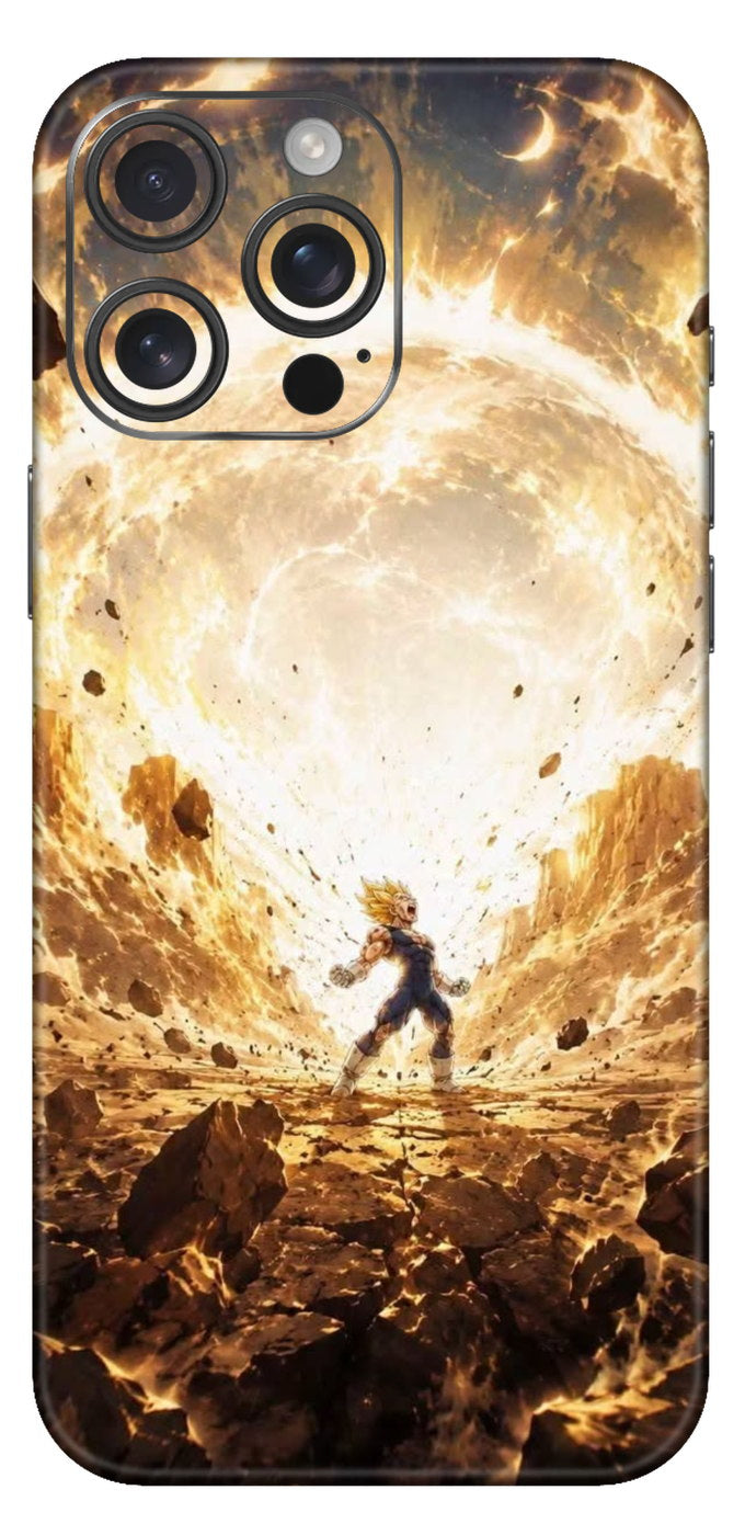 Vegeta Angry Dragon Ball Z Mobile Skin