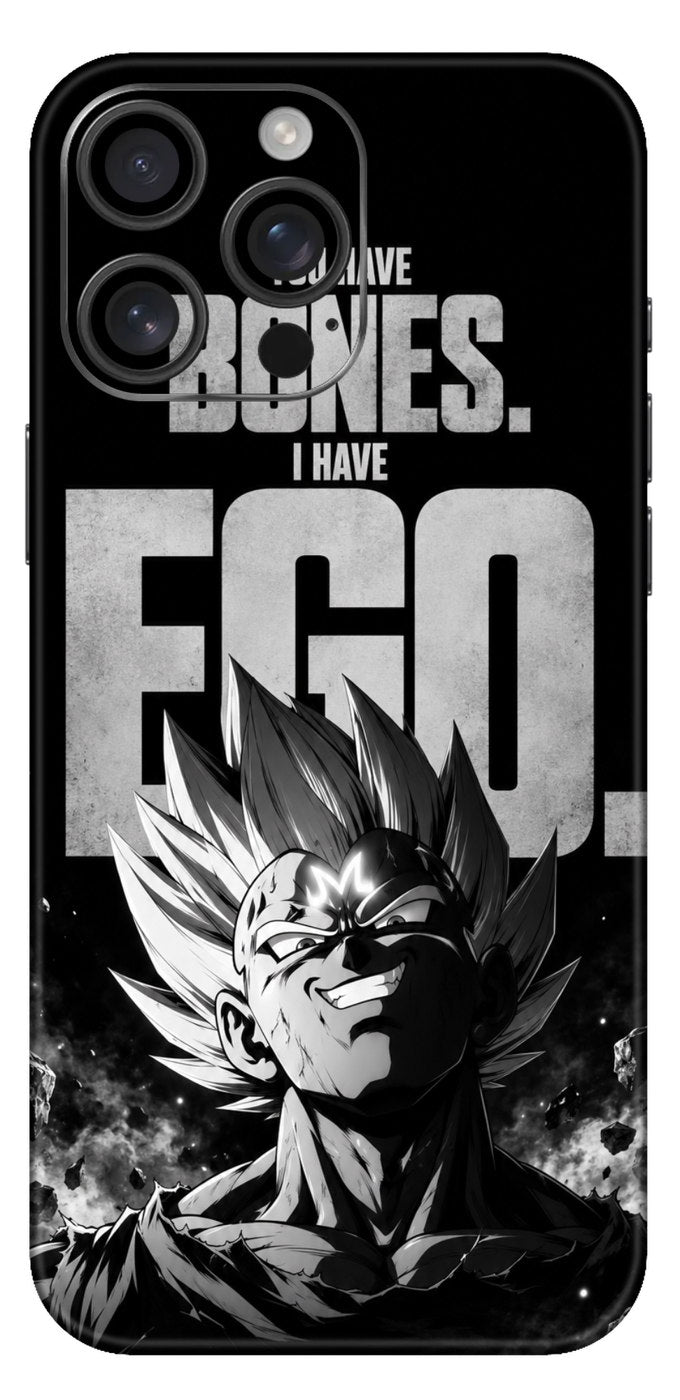 Vegeta You Have Bones I Have Ego Mobile Skin