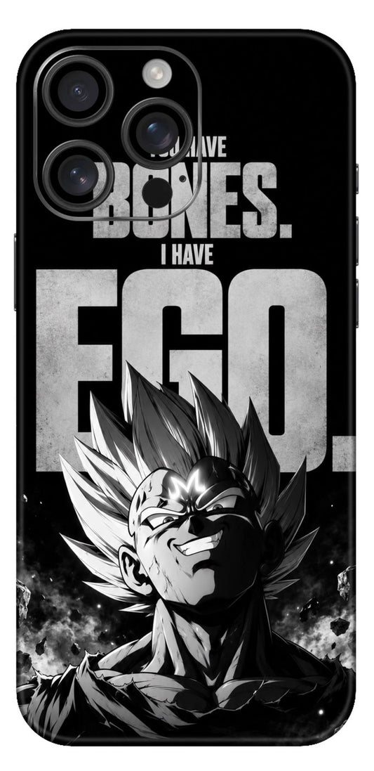 Vegeta You Have Bones I Have Ego Mobile Skin