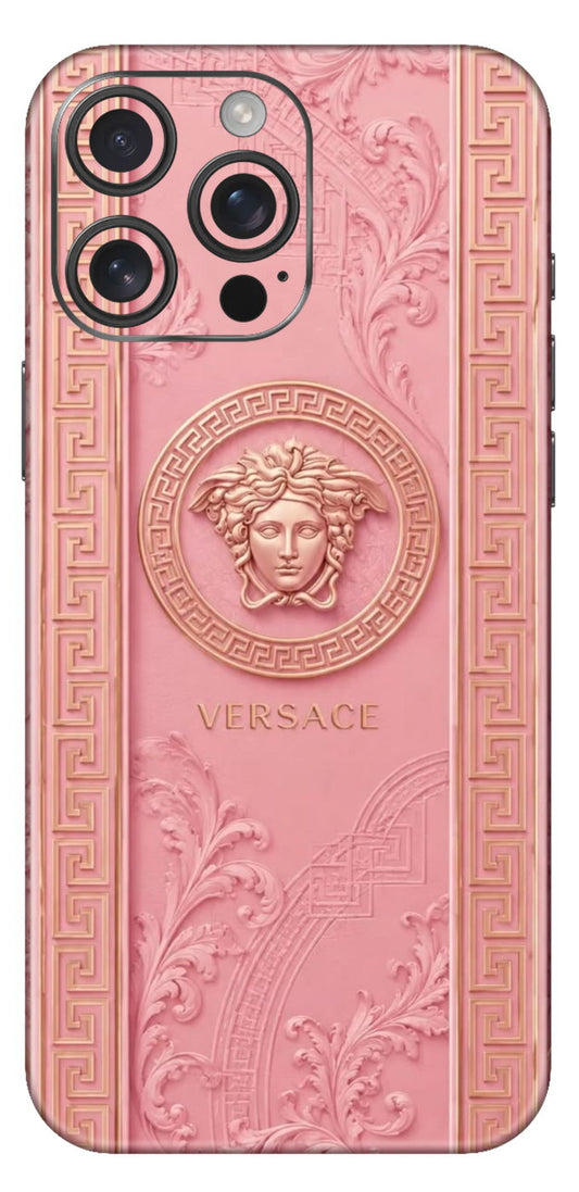 Versace Pink Mobile Skin