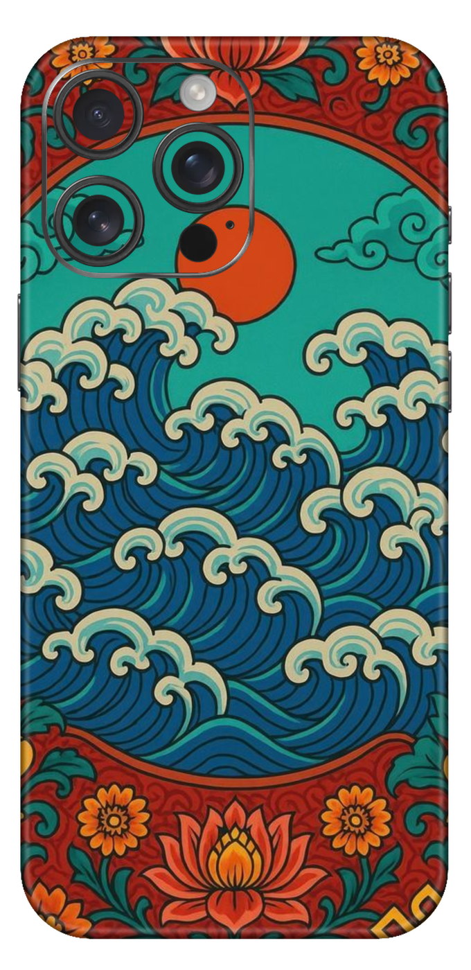 Waves Artform Mobile Skin