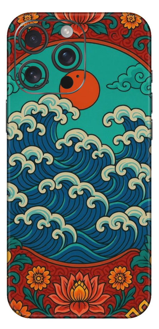 Waves Artform Mobile Skin
