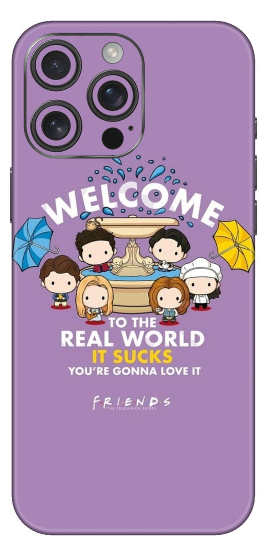Welcome To The Real World Mobile Skin