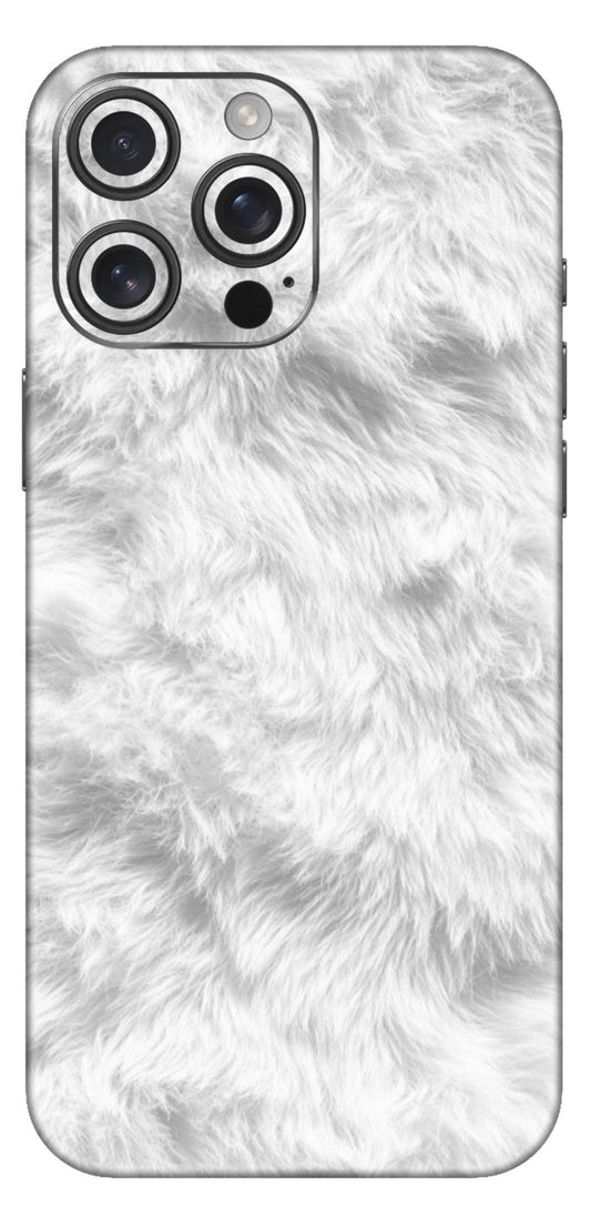White Fur Mobile Skin