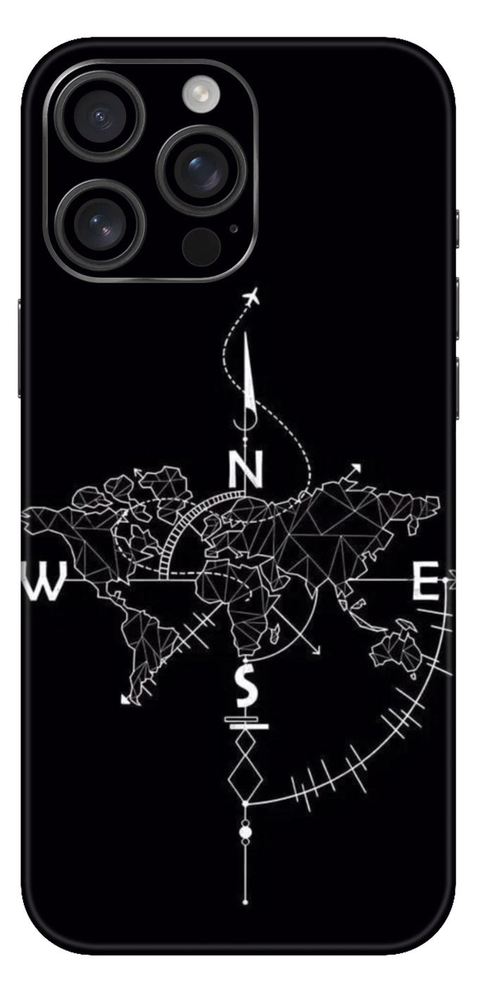World Compass Mobile Skin