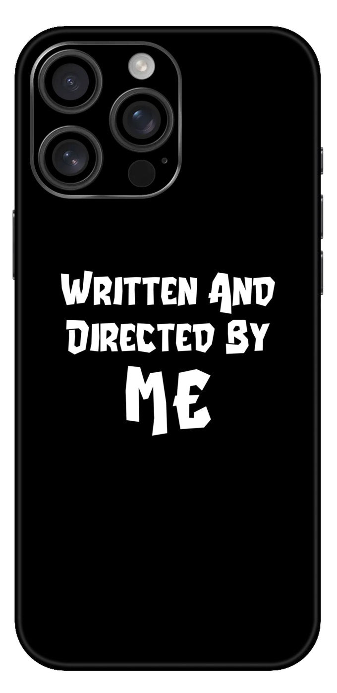 Written And Directed By Me Mobile Skin