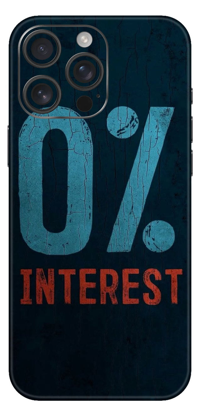 Zero Percent Interest Mobile Skin