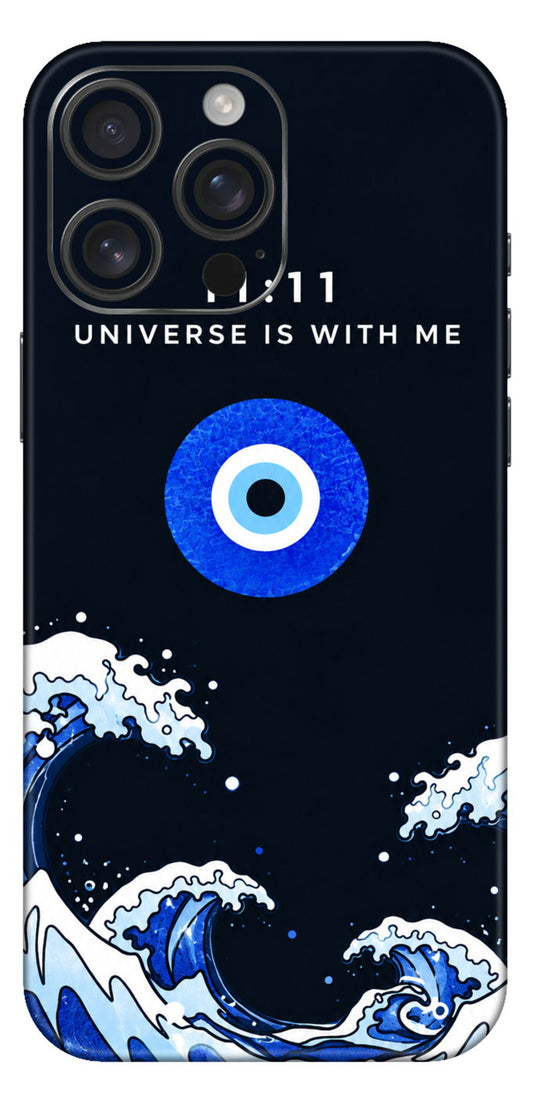 Universe Eyes Iver Waves Mobile Skin